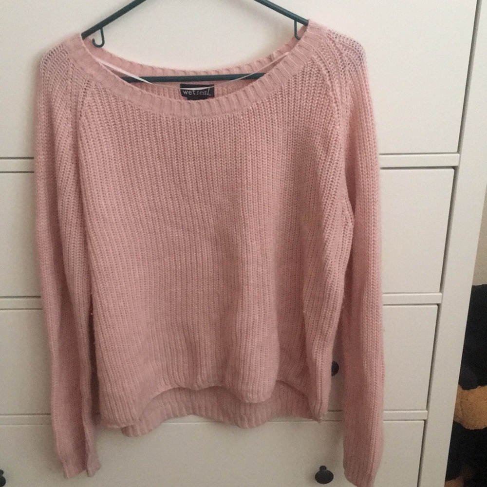 Pink Sweater